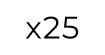 Lot x25