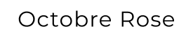 Octobre rose