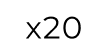 Lot x20