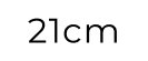 21 cm
