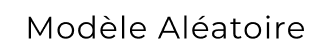Modèle aléatoire