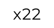 Lot x22