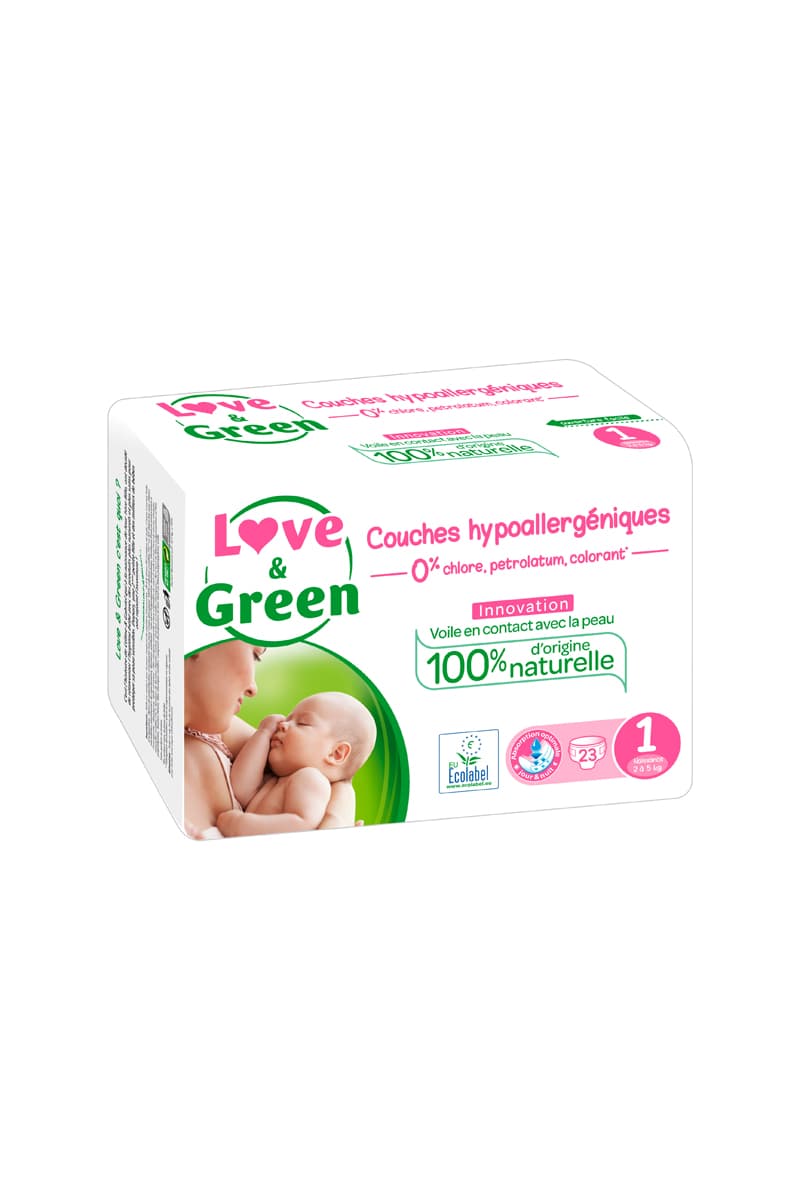 Découvrez la marque Love & Green qui prend soin des mamans et des bébés.
